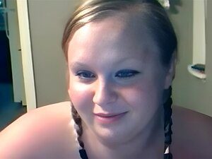 frisch Mollig vor der kamera