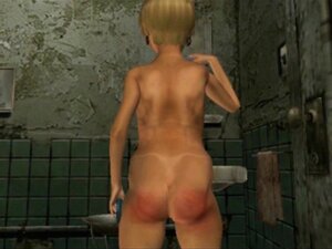 Cartoon-Fantasie mit schwangerer süßer Hure