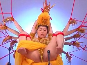 Kåta japanska slampan Tsubomi i exotiska dildos/leksaker, fetisch
