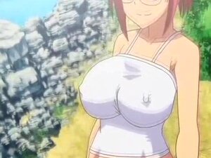Riesige Hentai-Titten mit Sperma bedeckt