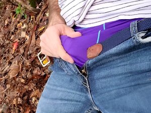 Wichsen im State Park endet in explosivem Cumshot!!
