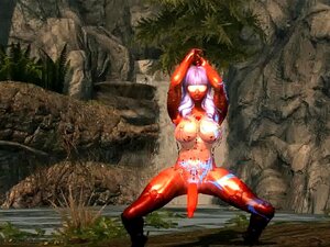 Skyrim sexy Tanz Gentleman Waveya HDT (futanari)