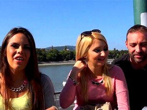 Villi nelinpeli kinkyssä eurotyylissä. Likaiset eurohuorat