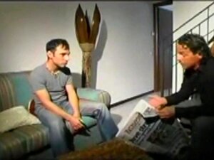 Rödhårig italiensk brud med två killar... DP