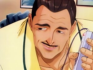 Zwei geile Hentai-Schwule treiben es drinnen