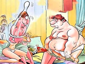 Coole Porno-Comic-Witze