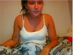 Ich zeigte meine Titten einer Webcam, ich zeigte meine natürlichen