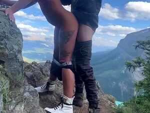 Wild Outdoors Nature Screw - Creampie-Muschi Nahaufnahme während des