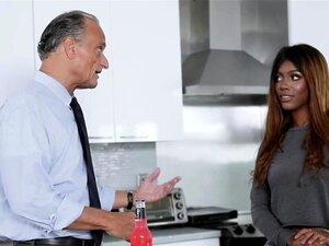 Breasty zwart stiefmoeder ik zou willen neuken stiefmoeder krijgt