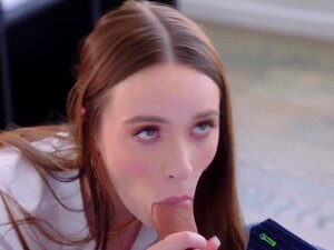 TUSHY Sexy Temp Hazel kann nicht widerstehen, ihren Chef zu verführen