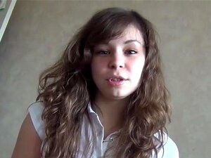 Meine Freundin kommt amateurhaft zu Hause und auf dem Feld