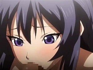 Schöne Anime-Stiefschwester schluckt Sperma