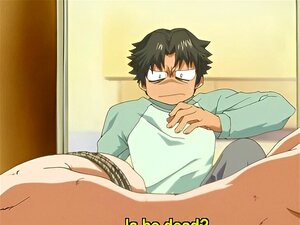 Gefesselter Hentai-Schwuler wird gefickt