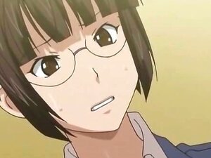 Freche Anime-Babe macht Blowjob