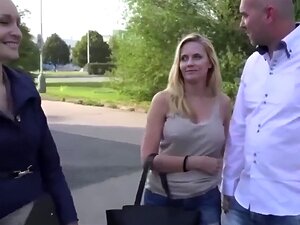Erlebe die wildeste Party im Freien mit unersättlichen Babes, die