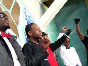 Interracial Schlampe mit Kehlen