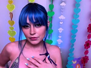 JEWELZ BLU KRIJGT TIETEN GEDOUCHT IN SPERMA POV SLORDIGE PIJPBEURT