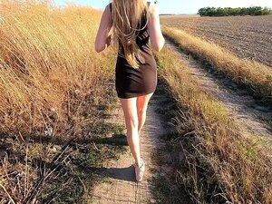 Draußen: Schneller Handjob, um meinen Freund aufzuheitern #SF31