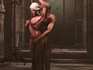 weißhaarige Reife Frau fickt in die Muschi