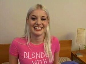 Casting For Porn - Charlotte - Fette blonde Legal Age Süße, Diese