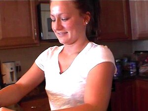 Kleinstadt-Iowa-Mädchen besucht mich in Tampa Heimvideo-Freundin.