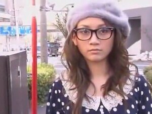 Incredibile ragazza giapponese Maria Eriyori in calze esotiche, clip