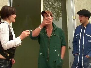 Franse hotty schroef met 2 chap