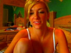 Amatør Blond Babe Erter Publikum, På denne amatør hjemmelagde
