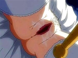 Anime-Mädchen bekommt Sperma auf ihren Arsch