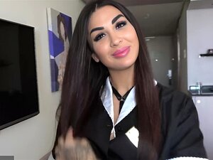 Rumsservice sex på hotellet med Susy Gala och Nick Moreno Jätte kuk