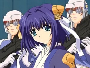 Lesbisches Dreier und DP in sexy Hentai