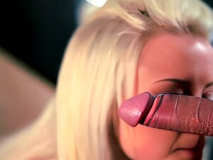 Blowjob-Schönheit in Bewegung