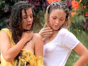Mooie cuties in de regen