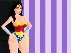 Batman fickt Wonder Woman und; (sie mag seinen großen Schwanz)