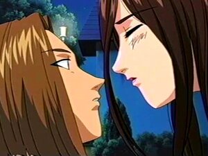 Gefesselte Anime-Schlampe bekommt Löcher gedeckt. Gefesselte