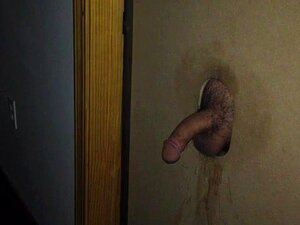 Likainen kotitekoinen glory hole vaimolle
