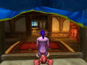 Женска ноћна вилењакиња гуши малу