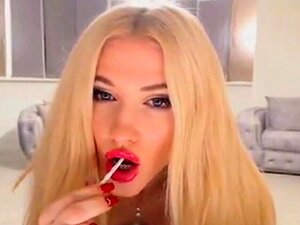 Lippenstift-Lollipop-Tease