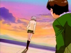 Sensuele anime sirene die fantaseert over seks onder de douche