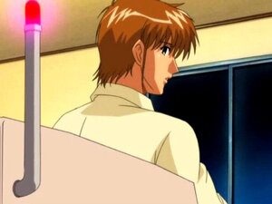 Schöner Anime bekommt Nippel geleckt. Schöne Anime-Mädchen bekommt