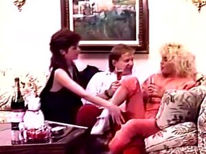 FFM in klassischem Vintage-Porno. Genieße dieses echte FFM in