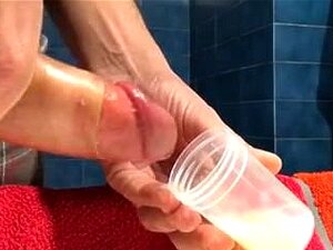 Sammeln von 5 Cumloads in einem Glas