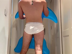 Puhallettava öljytty ylös ja perseestä kova