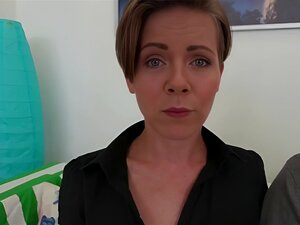 Kurzhaarige Swingerfrau Cuckold Sex