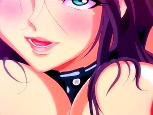 Lüsterne Babes befriedigen ihre Lust auf Schwanz in Hentai-Action