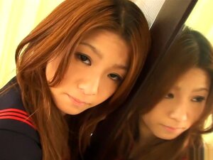 Exotische japanische Model Maya in einem geilen, unzensierten