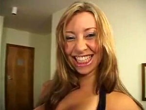 Sexig storbystad blondin dp-knull