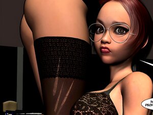 Tauche ein in die sündige Welt der 3D-Hentai-Comics, wo die Wünsche