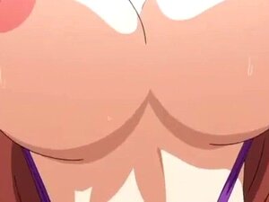 Herrliche, vollbusige Anime-Puppe wird am Strand hart gefickt.