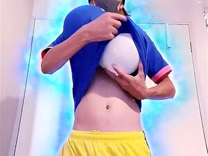 mann knackt Ballons mit anal mr.origami